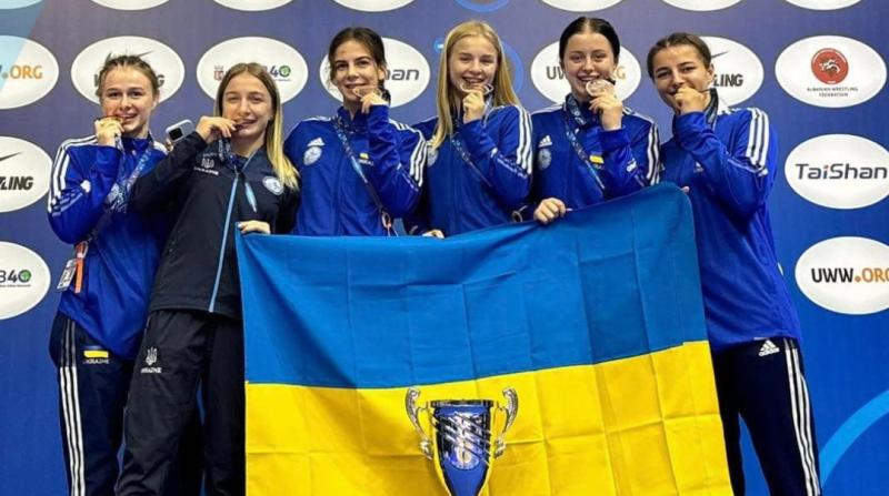 Українські спортсменки у боротьбі здобули шість нагород на чемпіонаті світу серед молоді U-23.